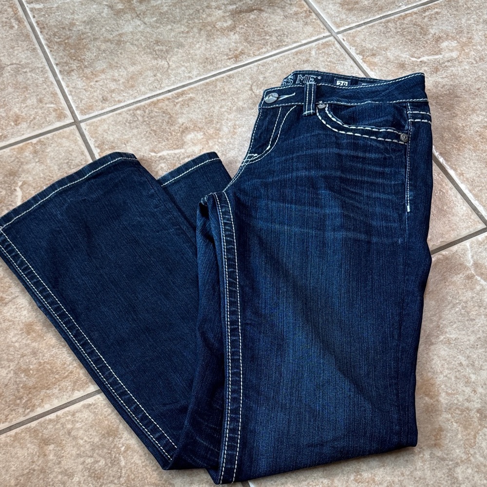 Miss Me Dark Indigo Boot Cut Jeans